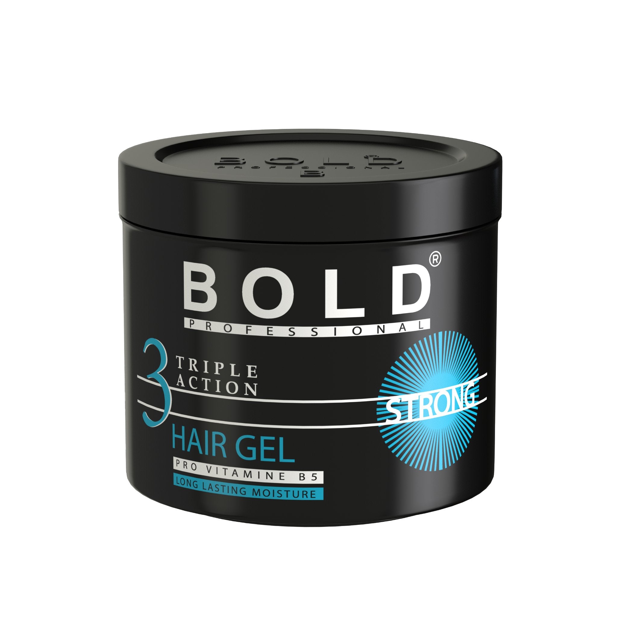 Triple Action Strong Hold Hair Gel - 250 mL | 500 mL | 1000 mL