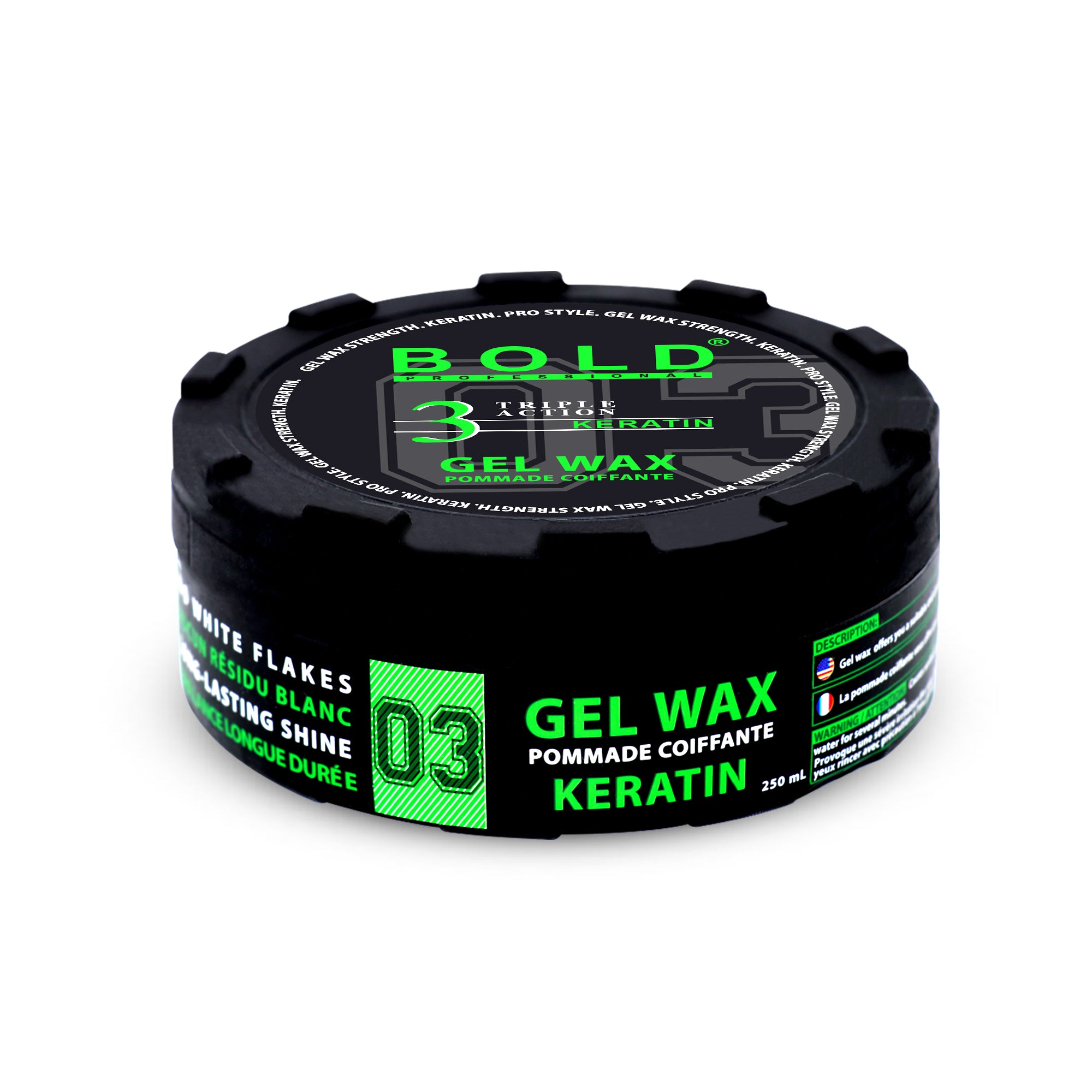 Hair Styling Pomade Wax - 150 mL | 250 mL | 500 mL