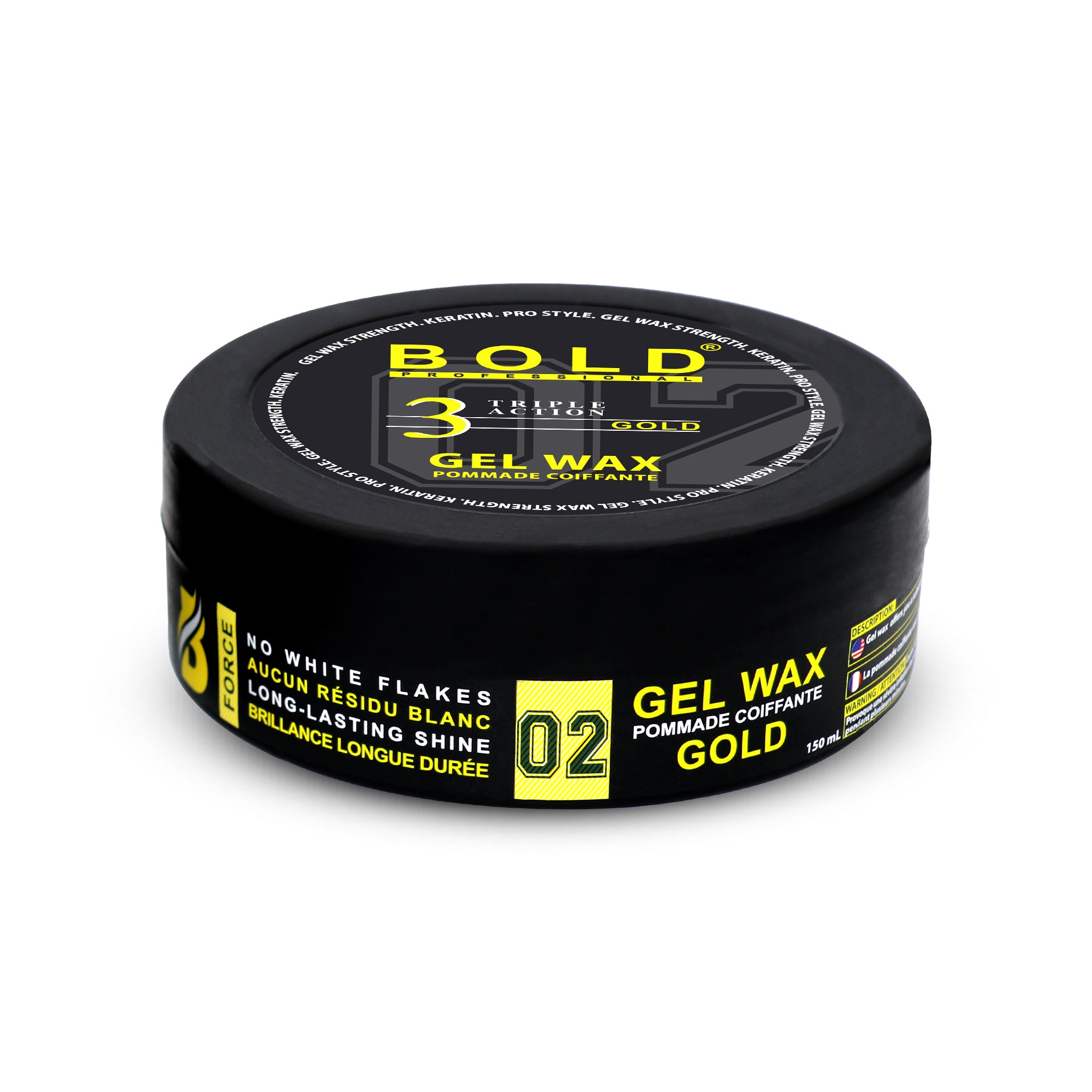 Hair Styling Pomade Wax - 150 mL | 250 mL | 500 mL