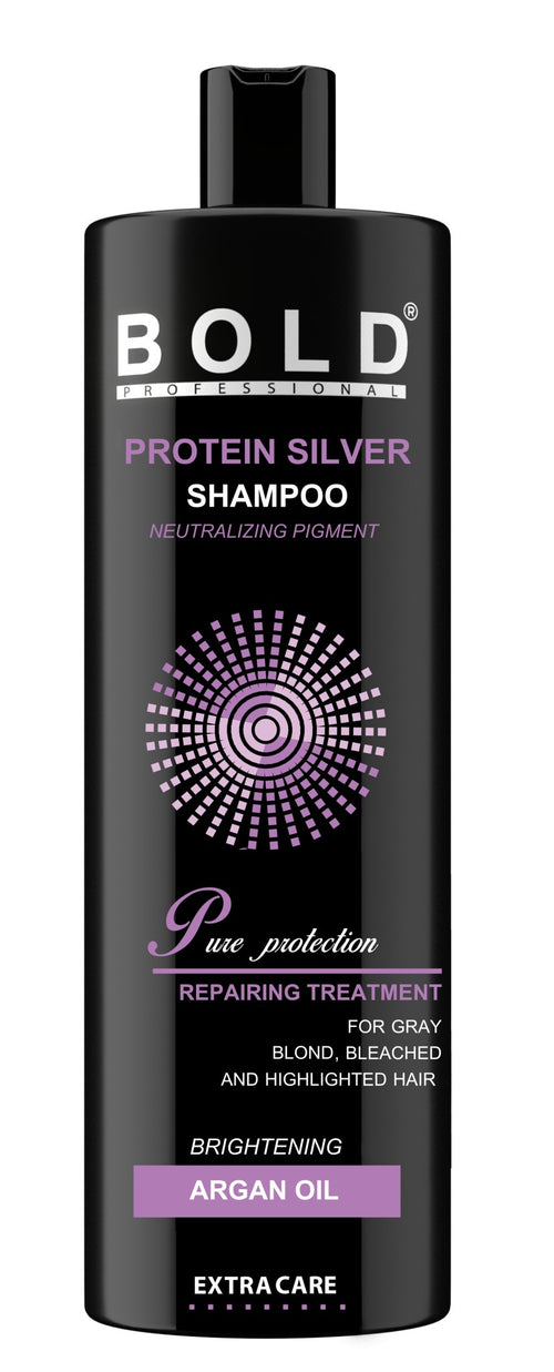 BOLD Silver Protein Shampoo with Argan Oil 1L